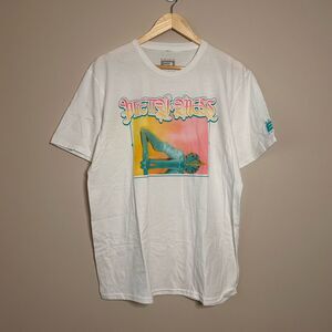 Erika Jayne Graphic White Band Tee Size Large